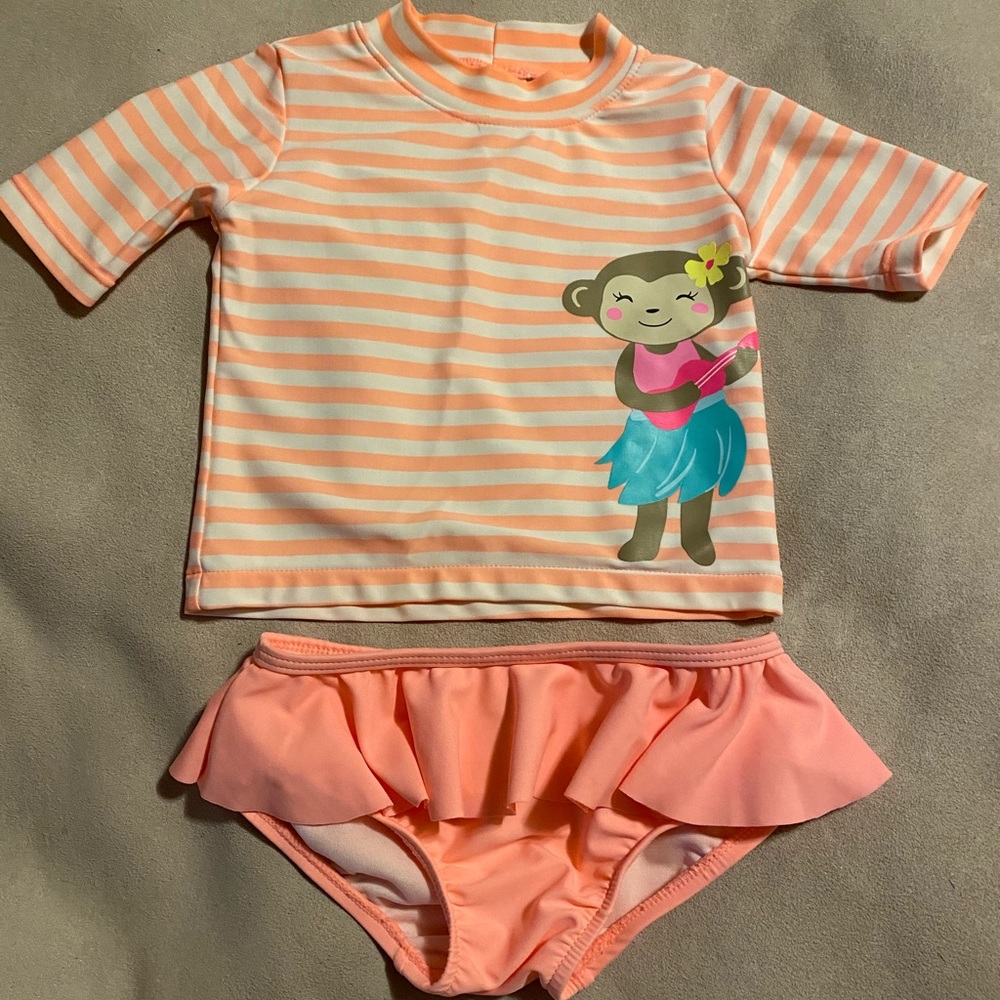 carter's toddler swim suit 24 month